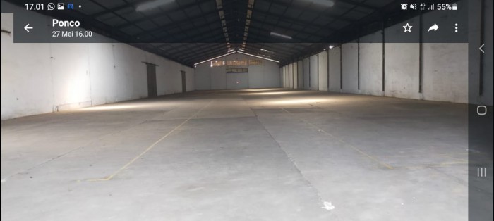 Gudang disewakan di Kalimalang Cikarang Barat